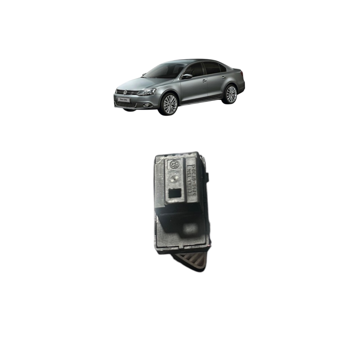 Botão Trava Porta Volkswagen Jetta 2011 A 2018 5c6962125 - Imagem 4