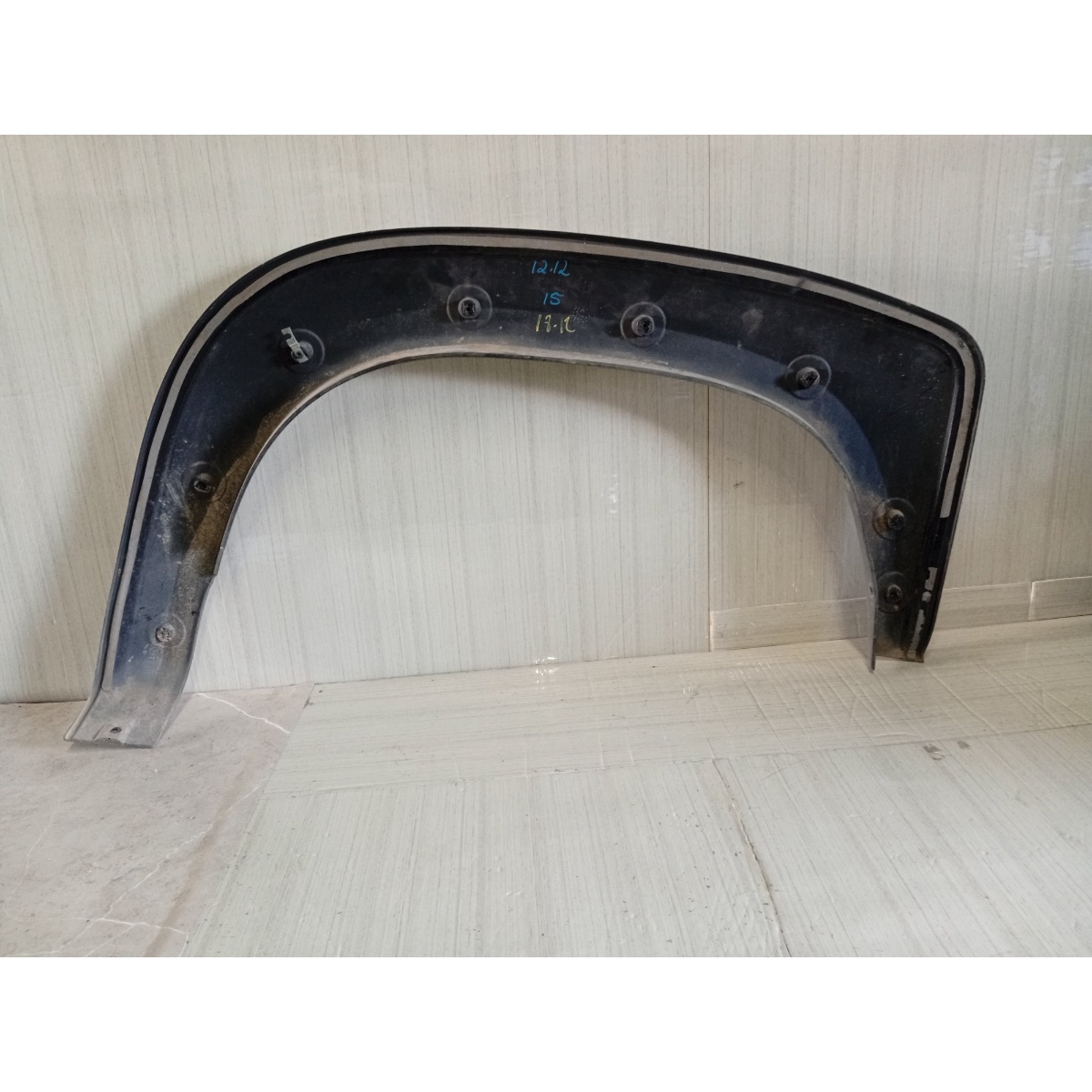 Moldura Paralama Dianteiro Mitsubishi L200 2024 Original Preto - Imagem 4