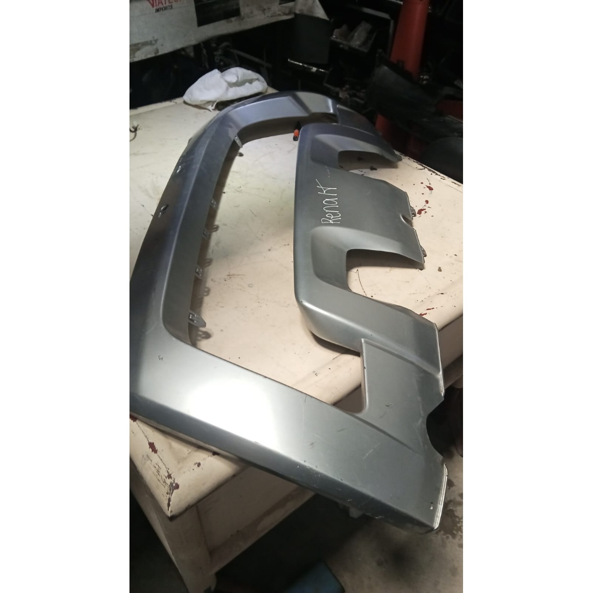 Moldura Inferior Parachoque Diant Duster Oroch - Imagem 2