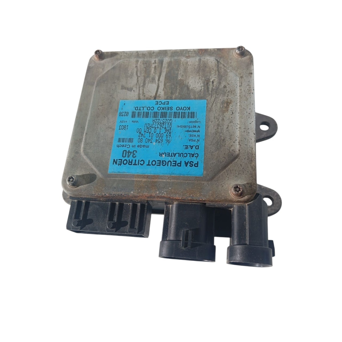 Módulo Direção Elétrica Citroen C3 9665434080 - Imagem 4