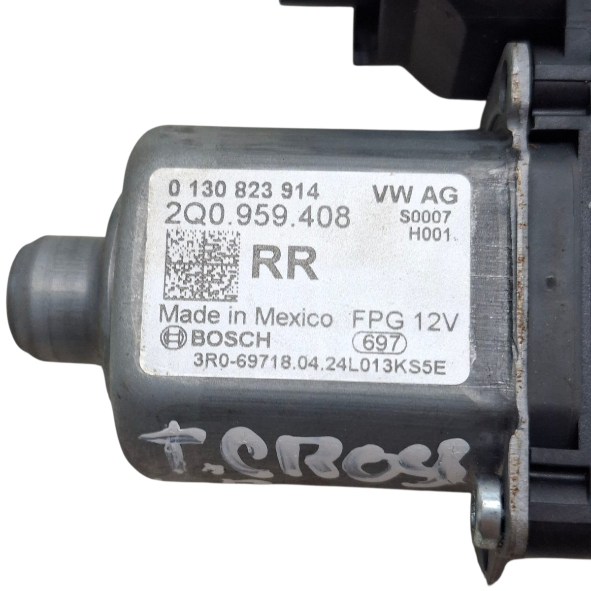 Motor Vidro Traseiro Direito Vw T-Cross Nivus Tsi 2023 - Imagem 4