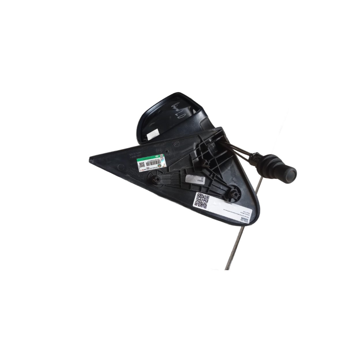 Retrovisor LD Cinza Manual,Originalchevrolet/Prisma1.4Lt - Imagem 3