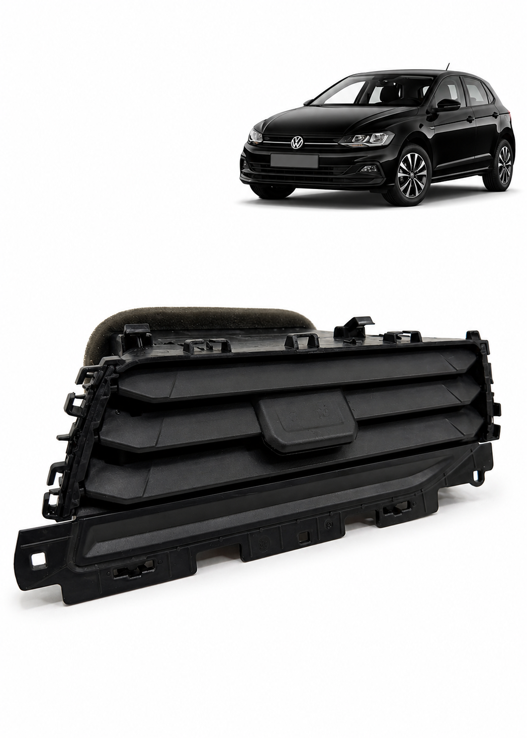 Difusor de Ar Lat. Dir - Volkswagen Polo Track 6EA819704FEDW - Imagem 1