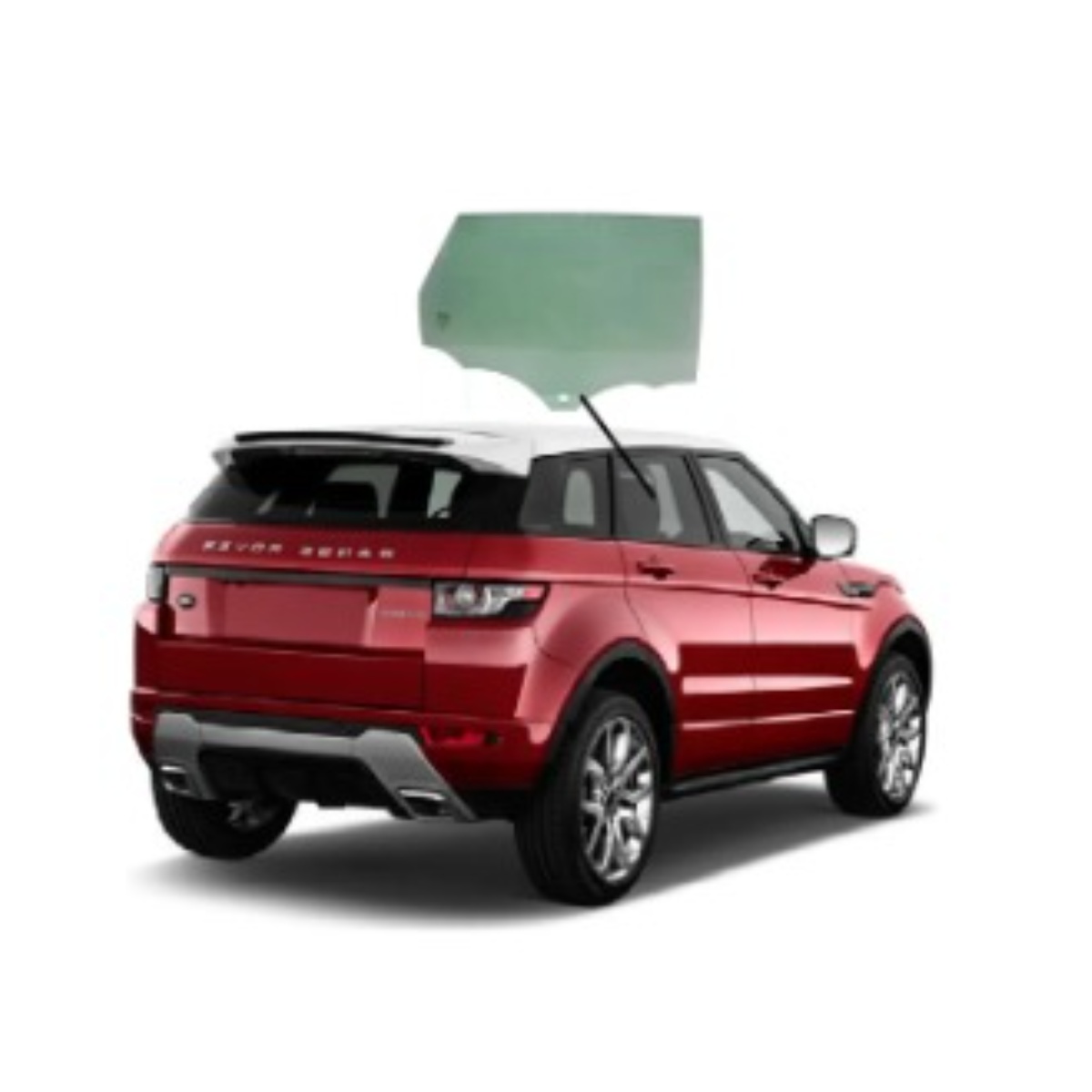 Vidro Porta Range Rover Evoque Traseira Direita