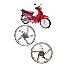 PAR DE RODAS DA PHOENIX GOLD 50cc ORIGINAL (USADO) - Imagem 1