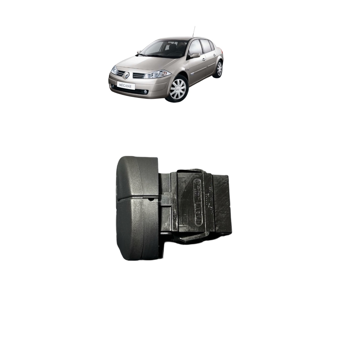 Botão Desembaçador Renault Megane 1999/2008 Original - Imagem 4