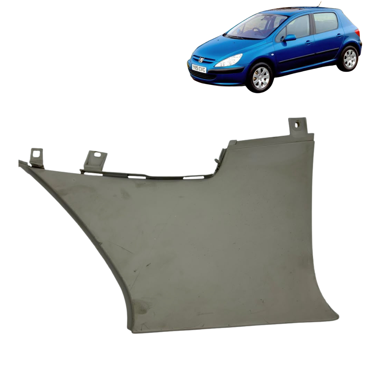 Moldura Interna Direito Porta Malas Peugeot 307 1.6