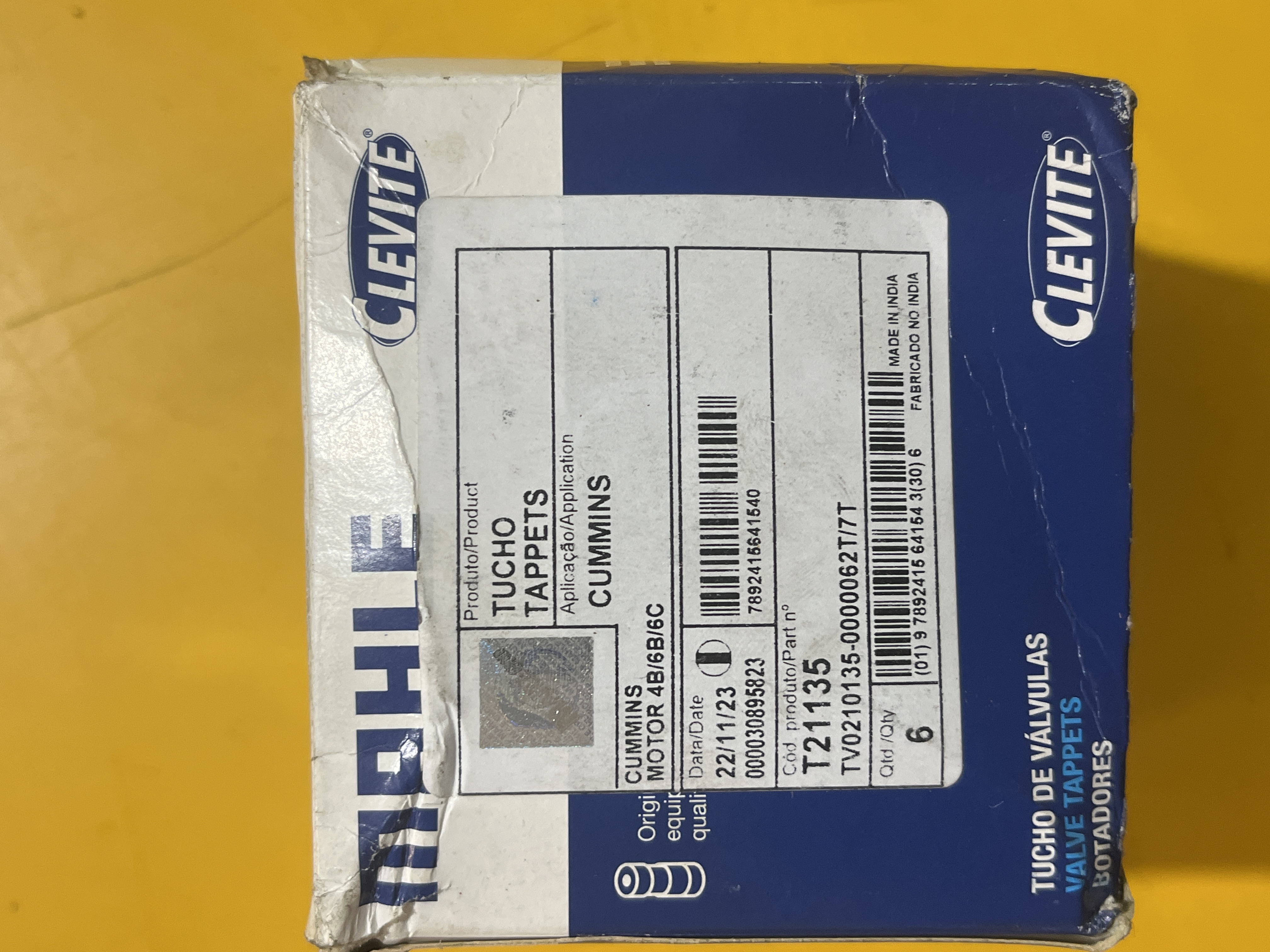 Tucho de Válvula Cummins T21135 Mahle