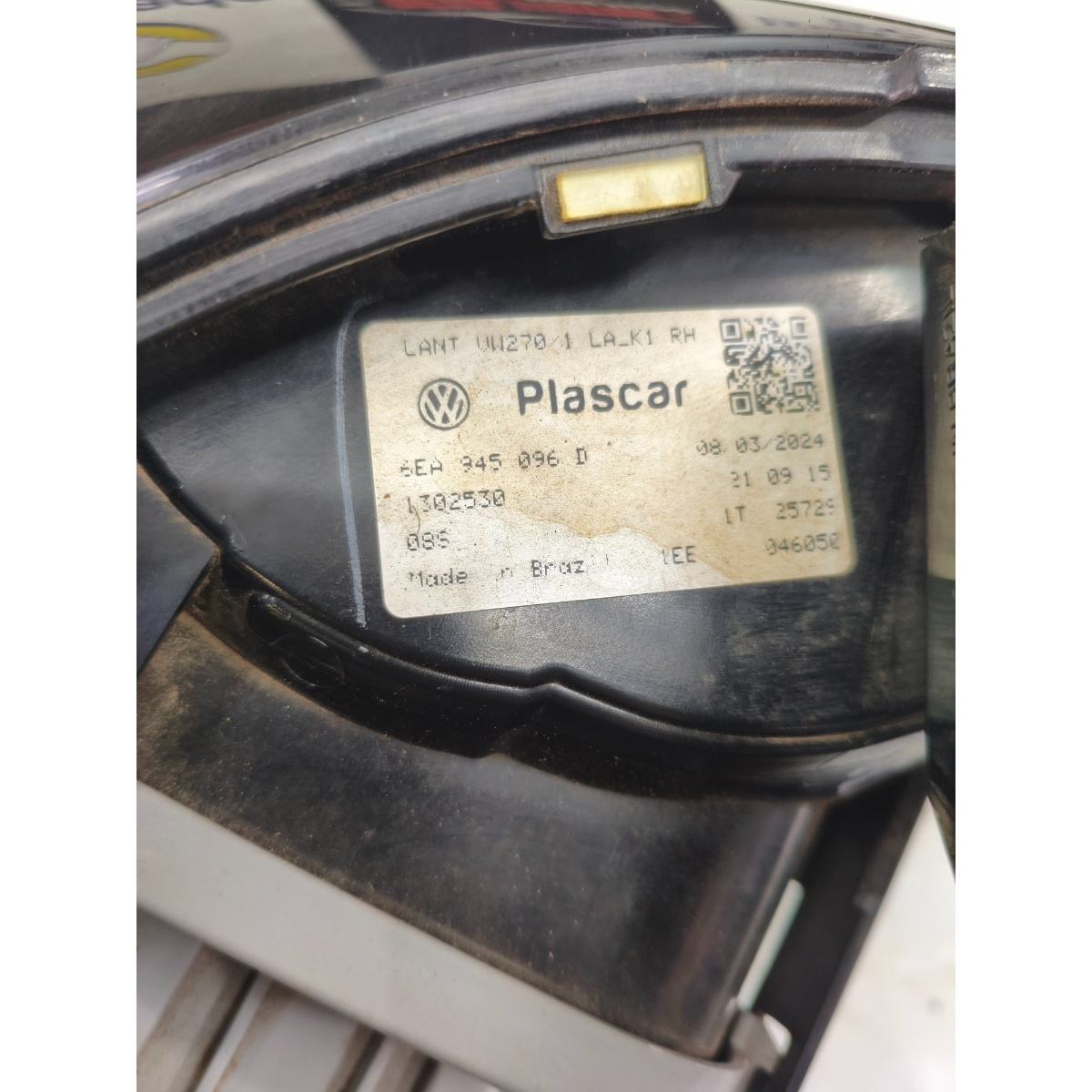 Lanterna Traseira Direita Polo Track Mpi Tsi 23 A 26 6Ea9450 - Imagem 7