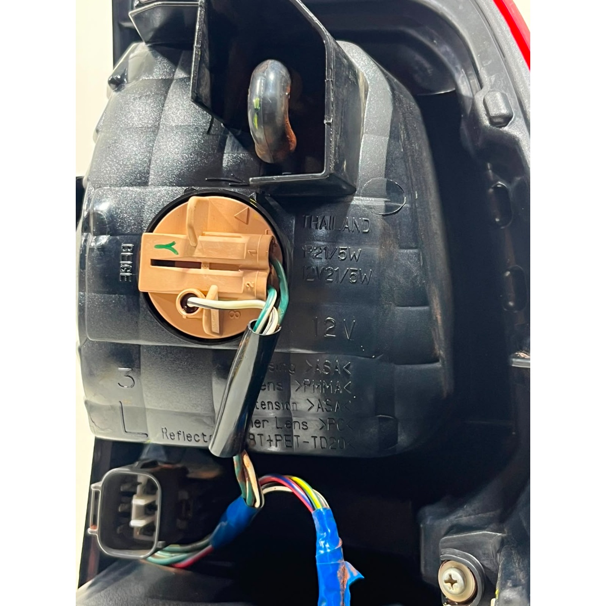Lanterna Traseira Esquerda Hilux 2016 A 2020 815610k271 Esquerdo/motorista Transparente - Imagem 5