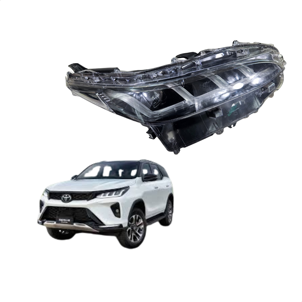 FAROL DIREITO TOYOTA HILUX SW4 2022/2025 IN.