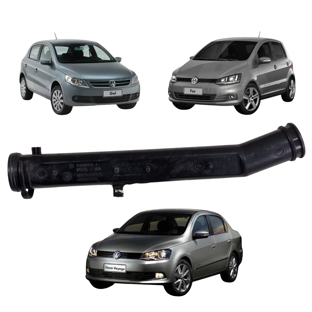 TUBO CANO AGUA GOL VOYAGE  CROSSFOX POLO IN.
