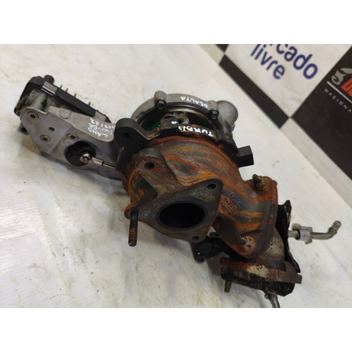 Turbina Alta Garrett Discovery Land Rover 3.0 2017 A 2022 - Imagem 5