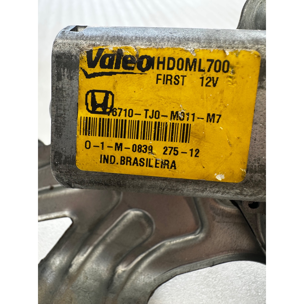 Motor Limpador Vidro Traseiro Honda Fit - Imagem 3