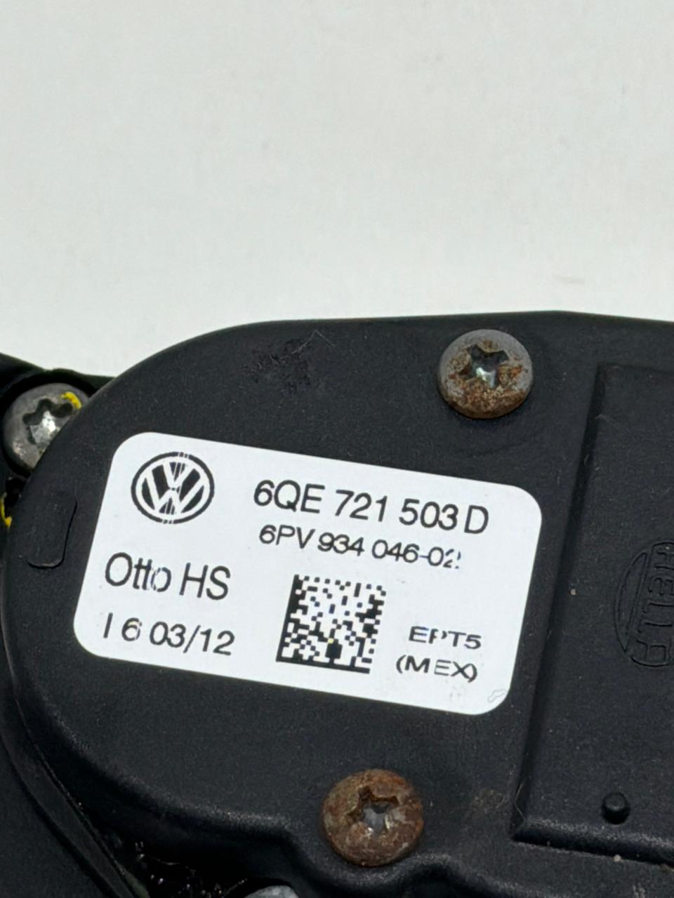 Pedal Acelerador Eletrônico VW Golf 6QE721503D - Imagem 6