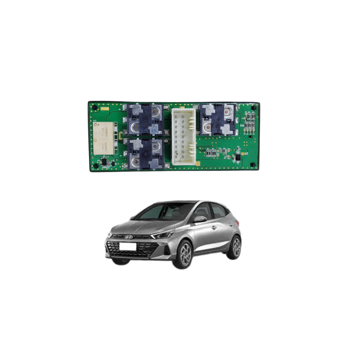 PLACA COMANDO DE VIDRO HB20 2023 IN.