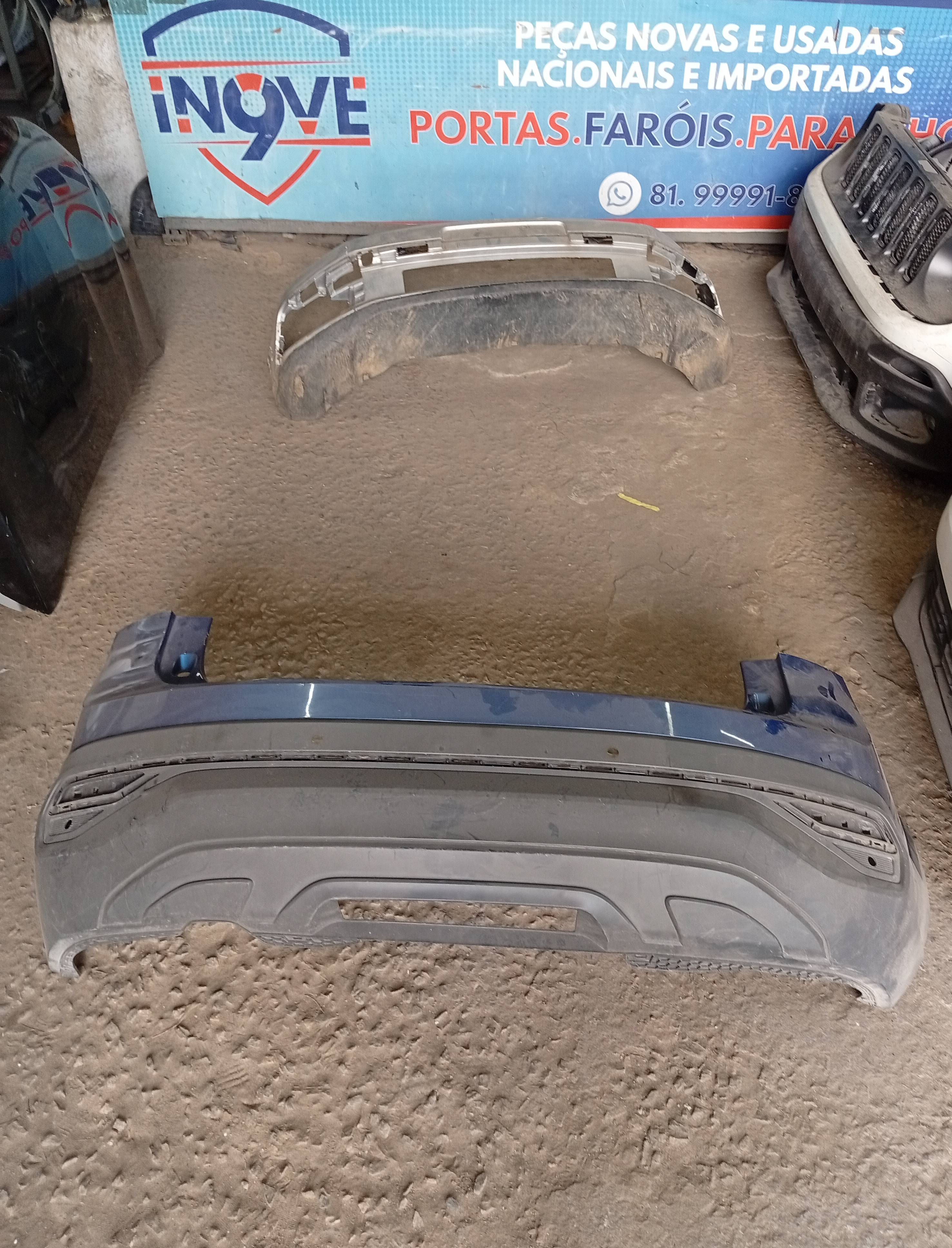 Para-choque Traseiro Volkswagen Nivus 2019 a 2022