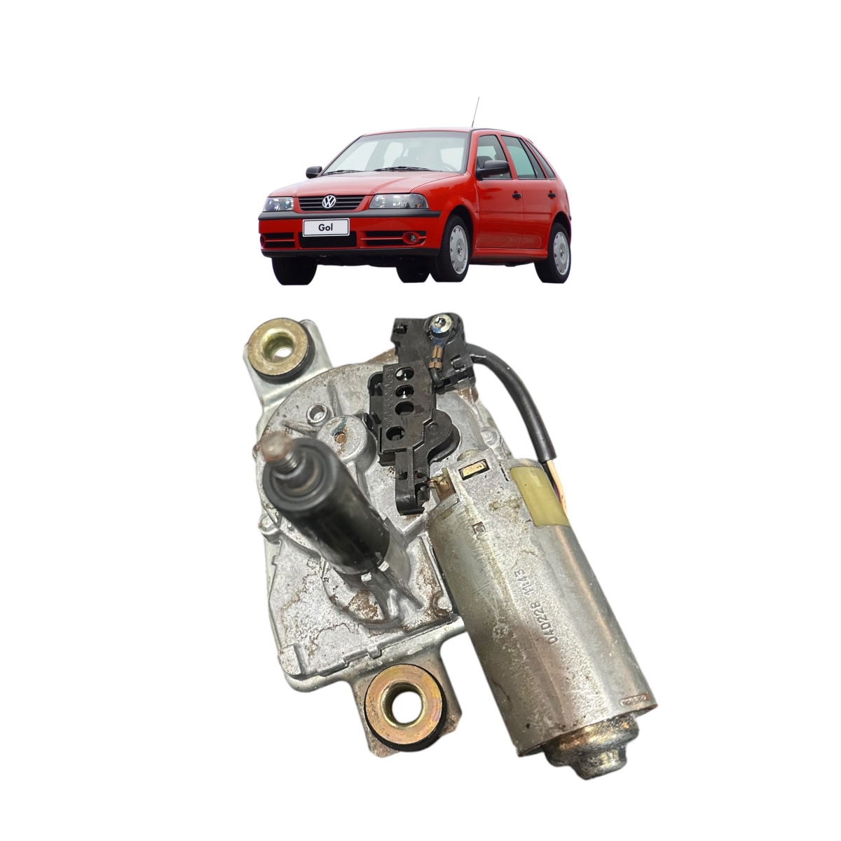 Motor Limpador traseiro Gol G3 1999 a 2005 Original - Imagem 3