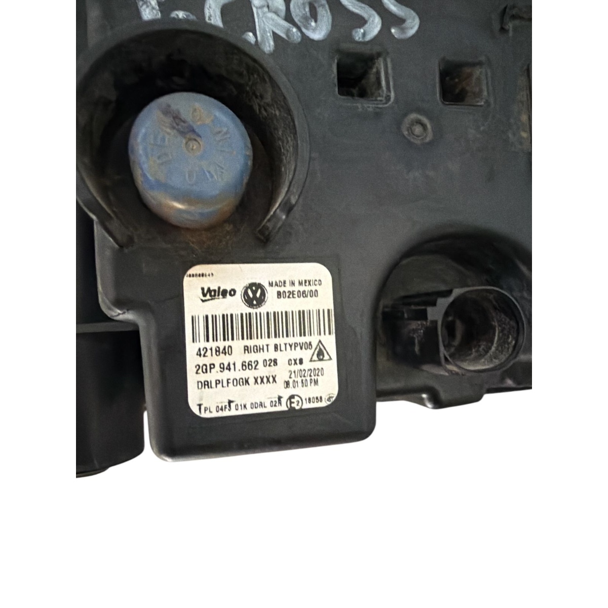 Farol de Milha Direito Volkswagen T-Cross 2020-2024 - Imagem 3