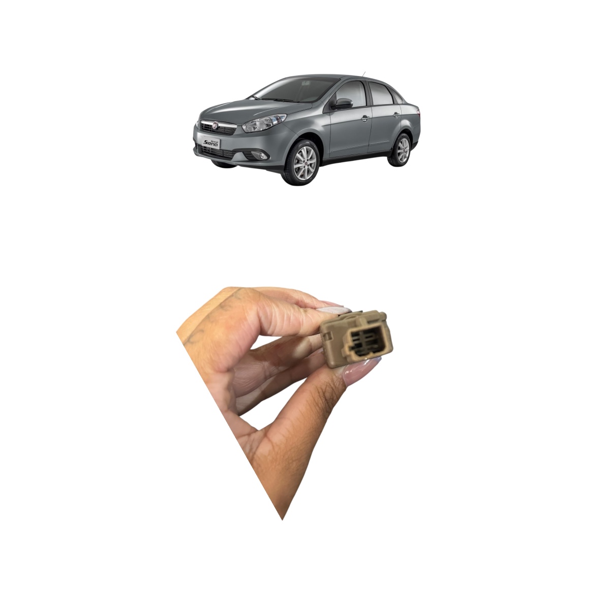 Botão Interruptor Luz Freio Fiat Gran Siena/Palio 2017 - Imagem 4