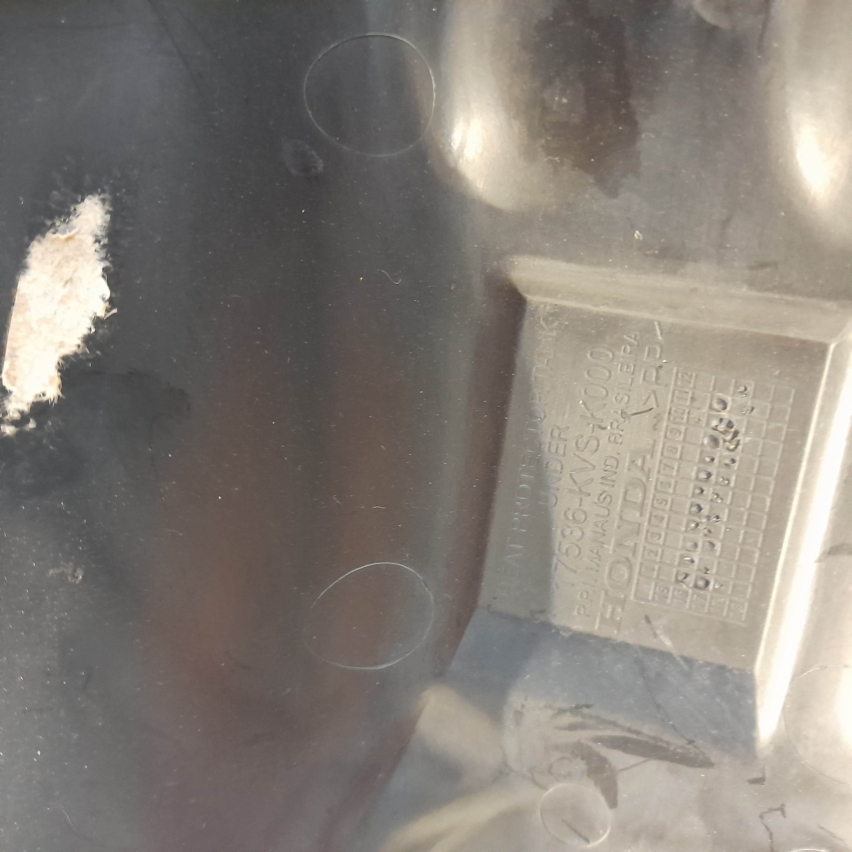 Protetor Inferior Tanque CG 160 Start 2018 - Imagem 3