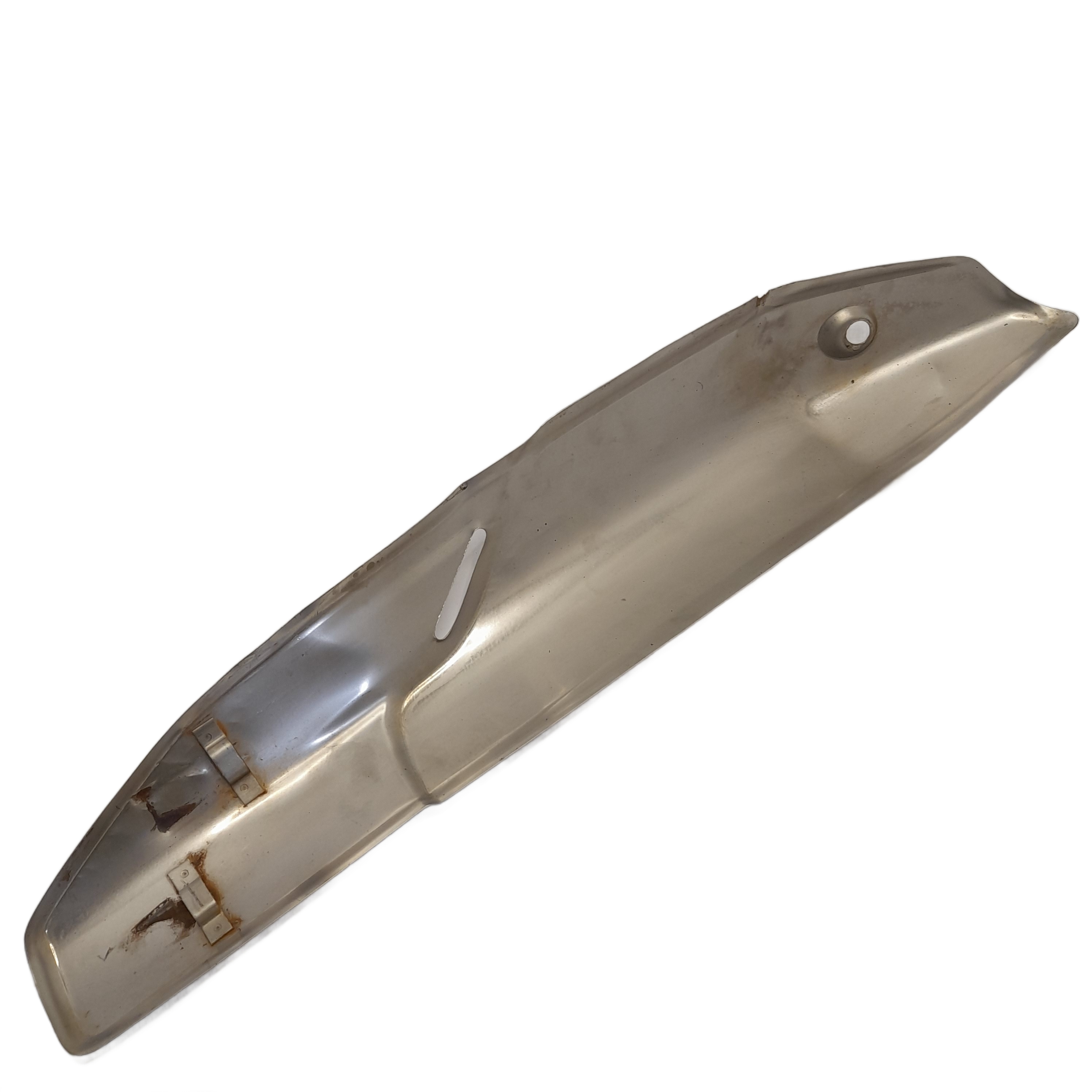 Protetor de Escapamento Cromado Fan 120 2014/15 - Imagem 3