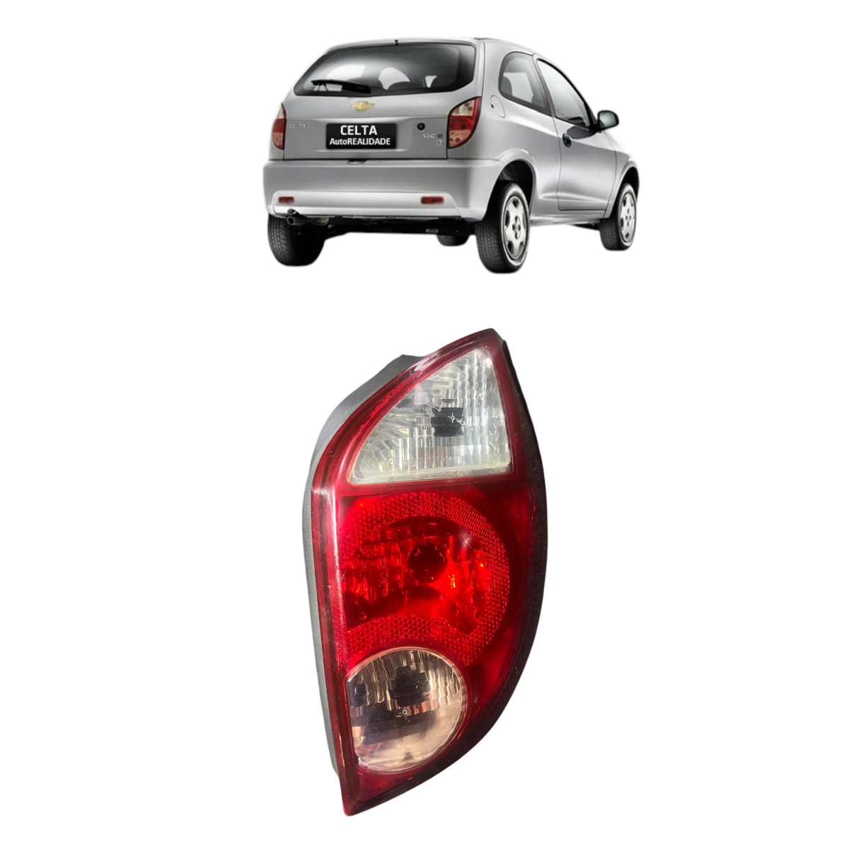 Lanterna traseira direita Chevrolet celta 2011 - Imagem 2
