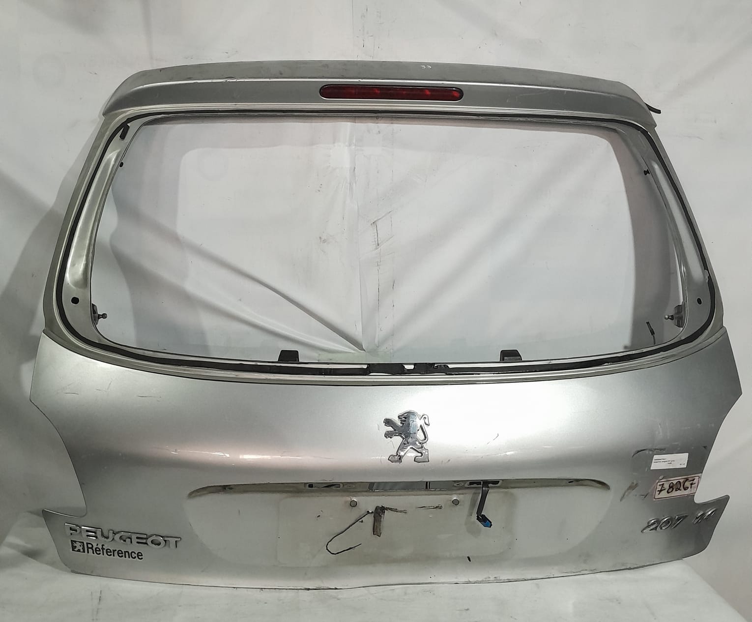 TAMPA TRASEIRA  207 (PRATA)