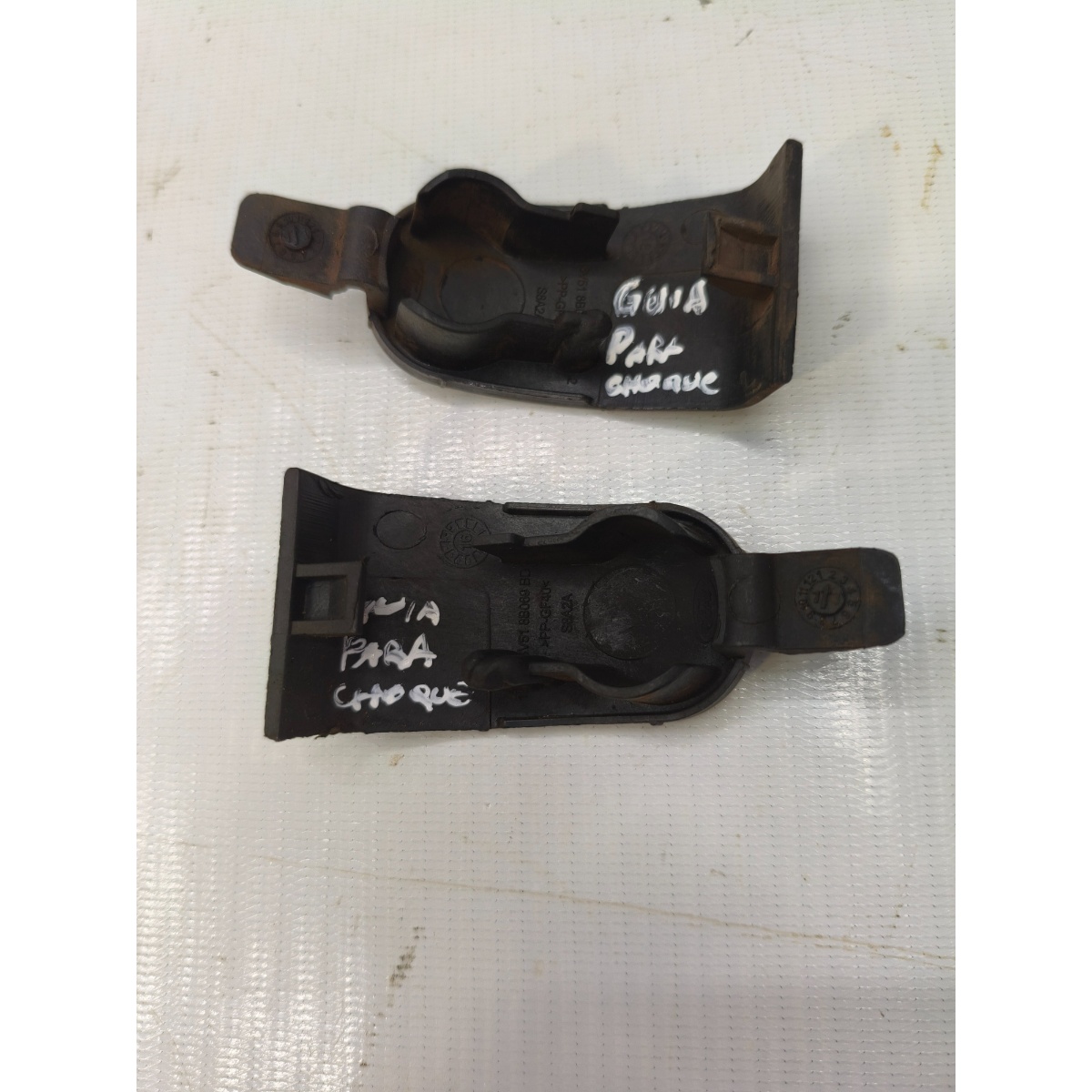 Kit 2 Guias Para-Choque Ford Ecosport 13/21 8V5117B861B - Imagem 2