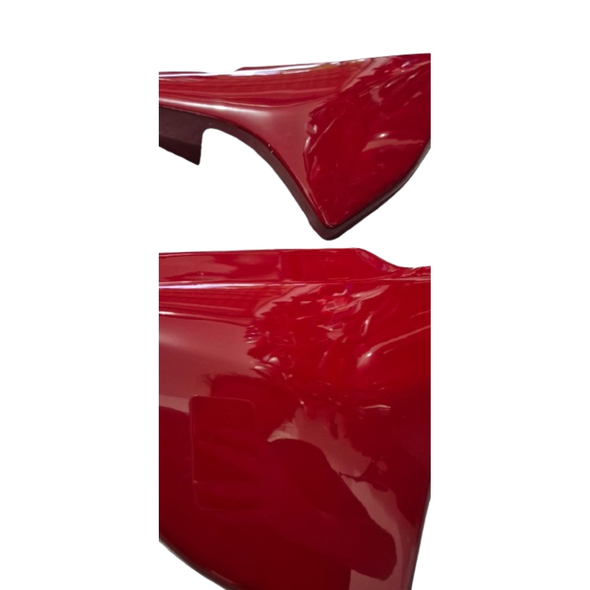 TAMPA LATERAL TITAN 150 2004/2008 VERMELHO - Imagem 2