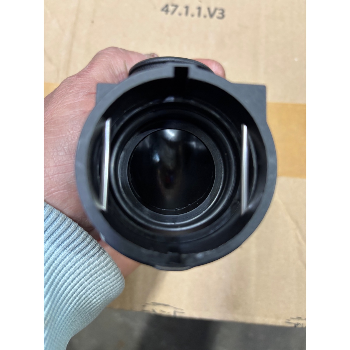 Tubo Conexão Mangueira Superior Jetta Preto - Imagem 6