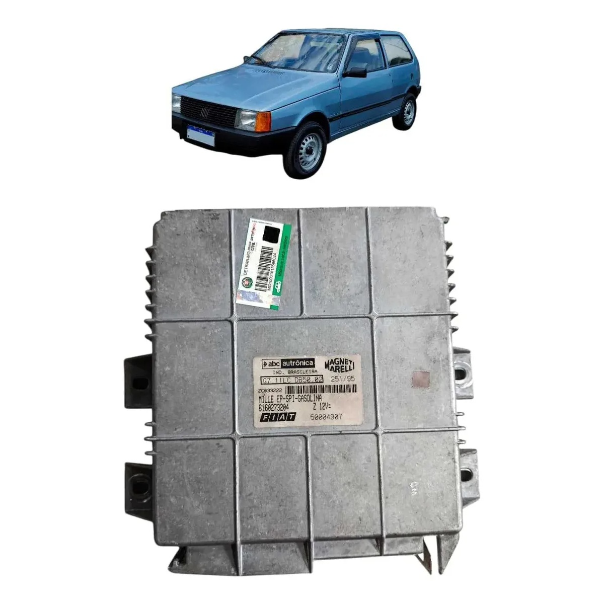 Módulo Injeção Fiat Uno Mille 1.0 Original Usada