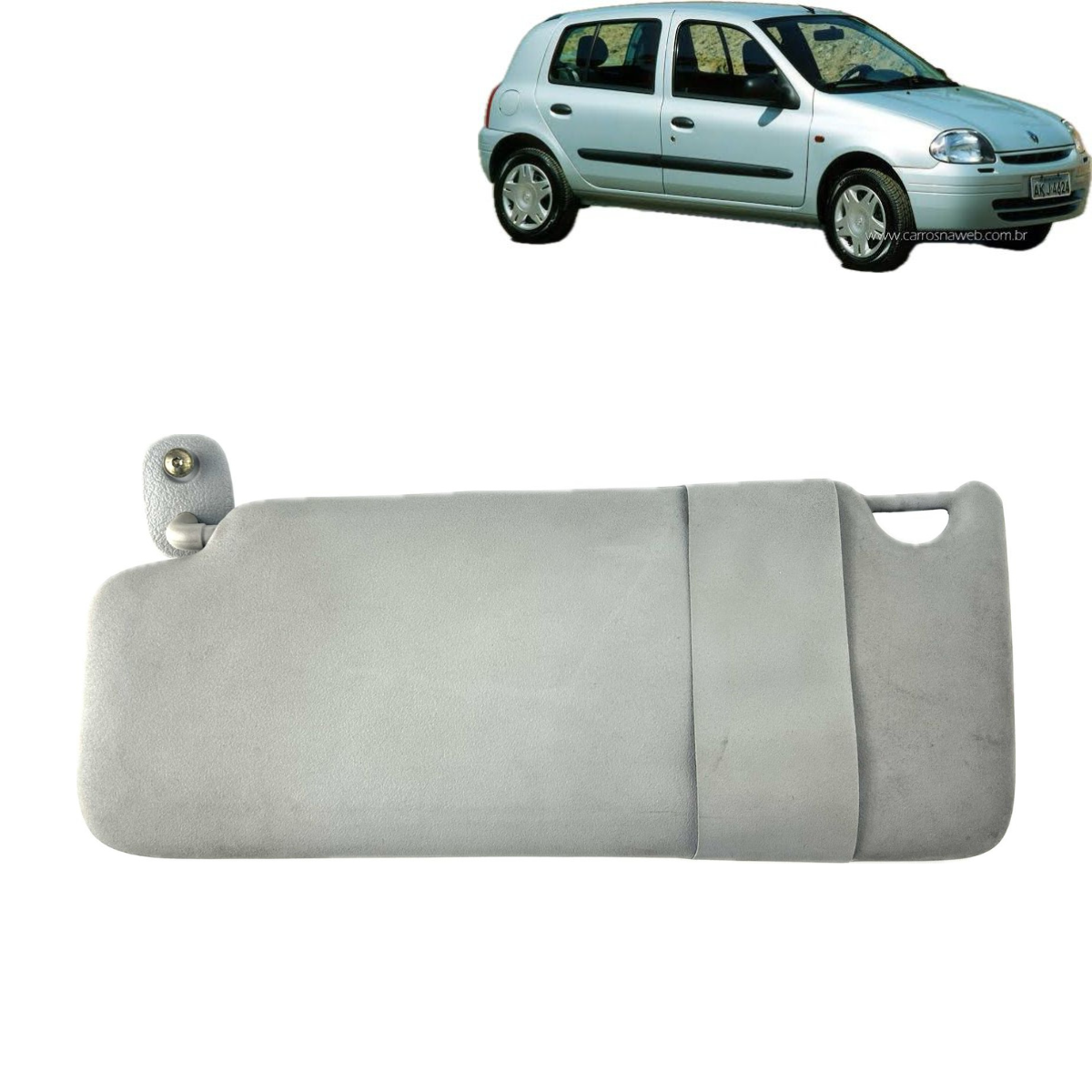 Quebra Sol Esquerdo Renault Clio RN 1.0 16V 2002 2003 - Imagem 1