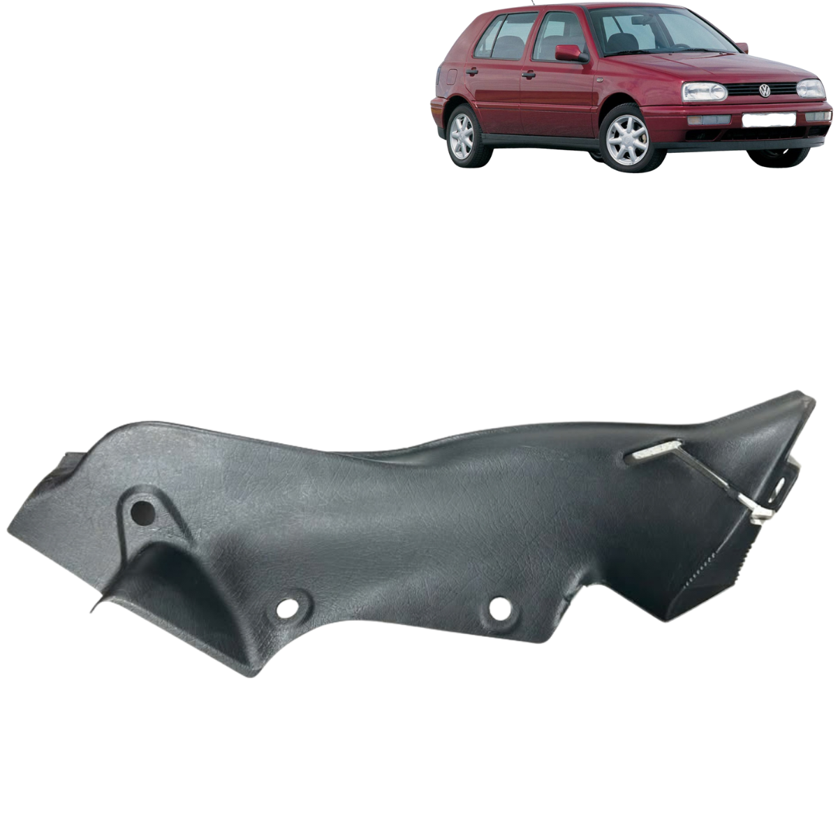 Acabamento Banco Traseira Esquerda  Vw Golf MK3 1993 a 1999