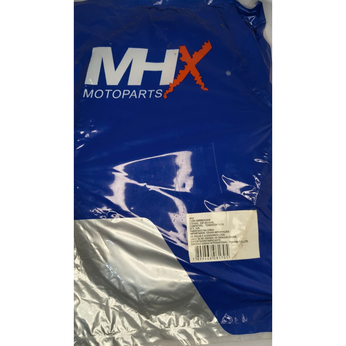 Cabo de Embreagem Tenere 11-15 (Marca MHX)