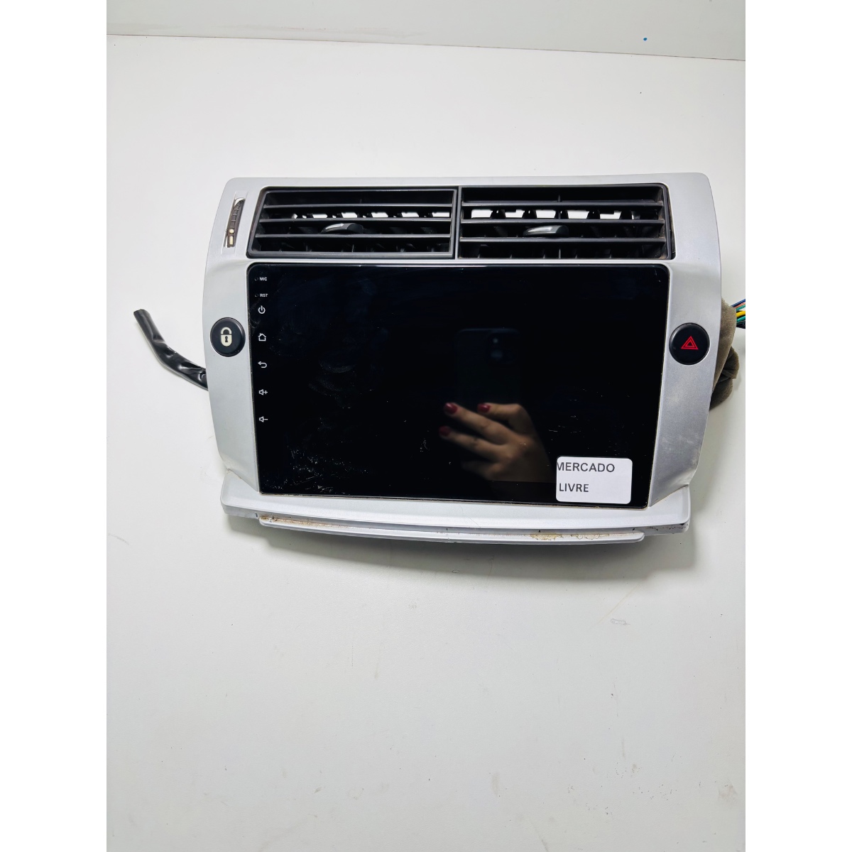 Som Multimídia Citroën C4 Pallas com Moldura 2008 A16