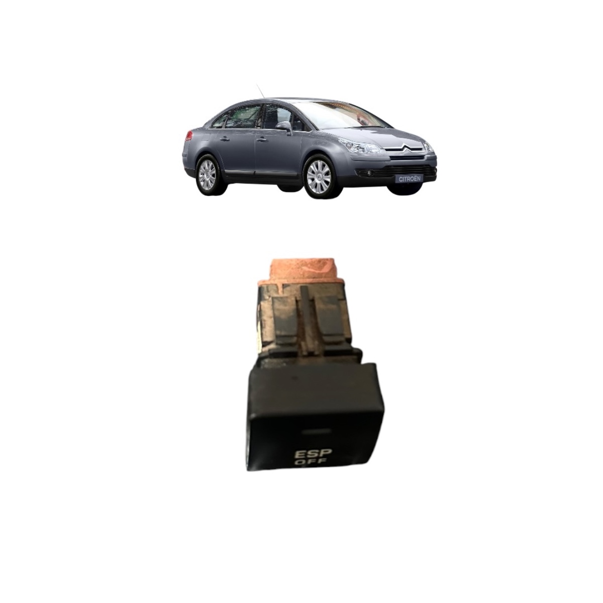 Botão Controle Estabilidade Citroen C4 Pallas Original - Imagem 2