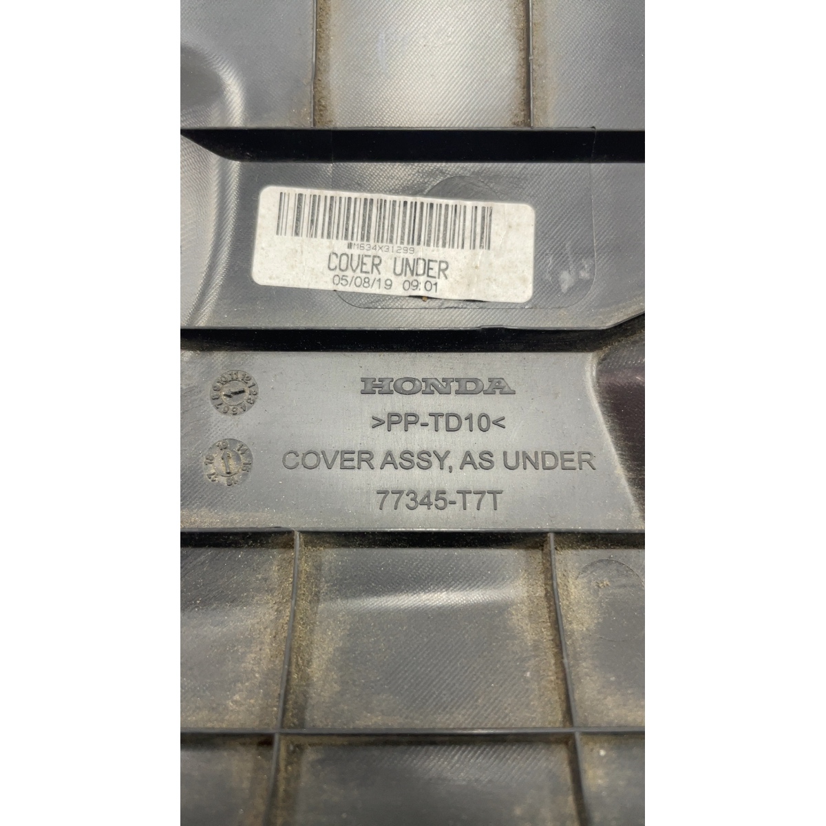 Acabamento Inferior Painel Direito  Honda Hrv 2015 A 2021 - Imagem 3