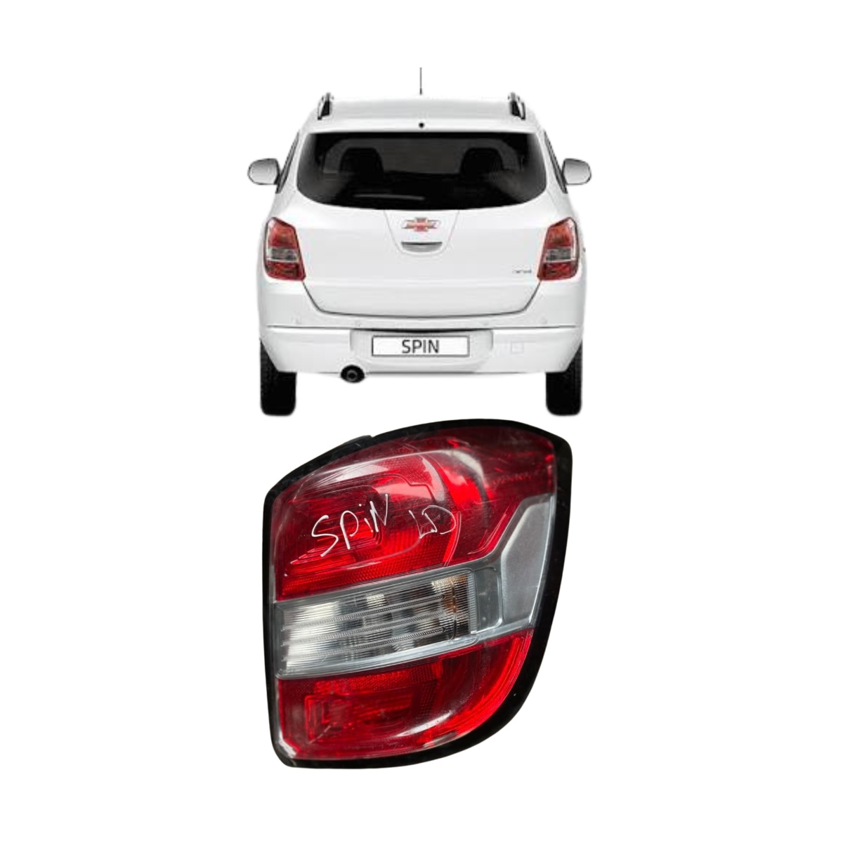 Lanterna Traseira Direita Chevrolet Spin 2013/18  Direito/pa - Imagem 1