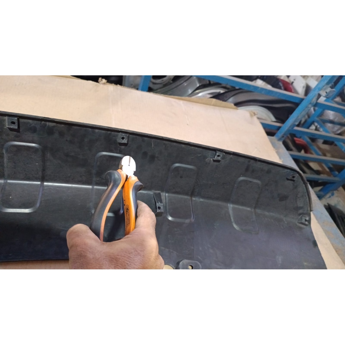 Aplique Para-Choque Traseiro Suzuki Sx4 2009 A 2012 - Imagem 5