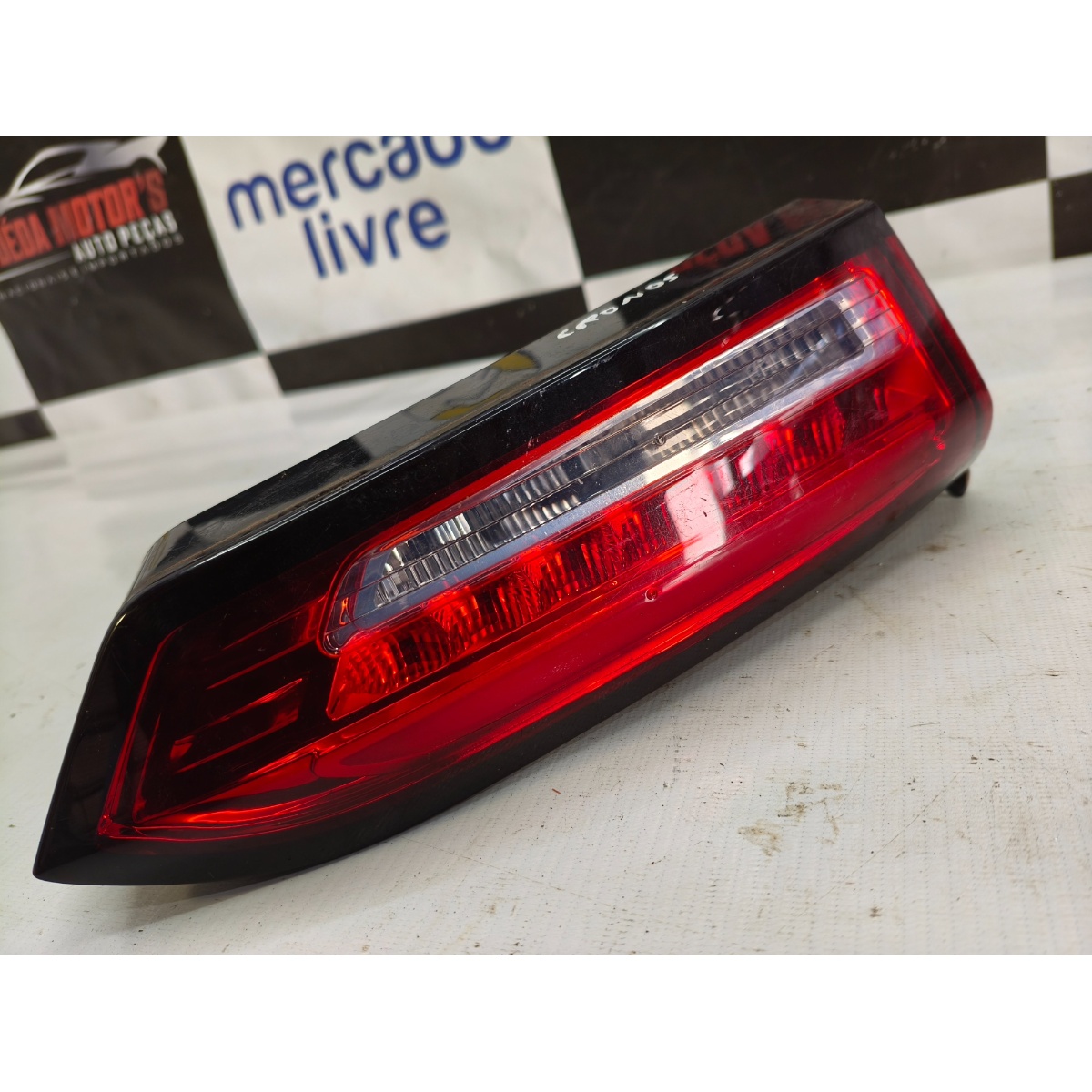 Lanterna Traseira Mala Esquerda Fiat Cronos 1471804-1 Mopar Esquerdo/motorista Vermelho - Imagem 6