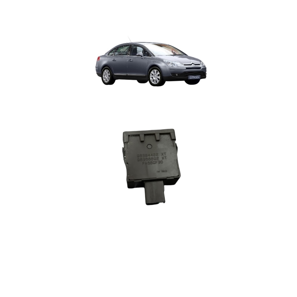 Botão Regulagem Farol Citroën C4 Painel Citroen C4 2003/2013 - Imagem 5