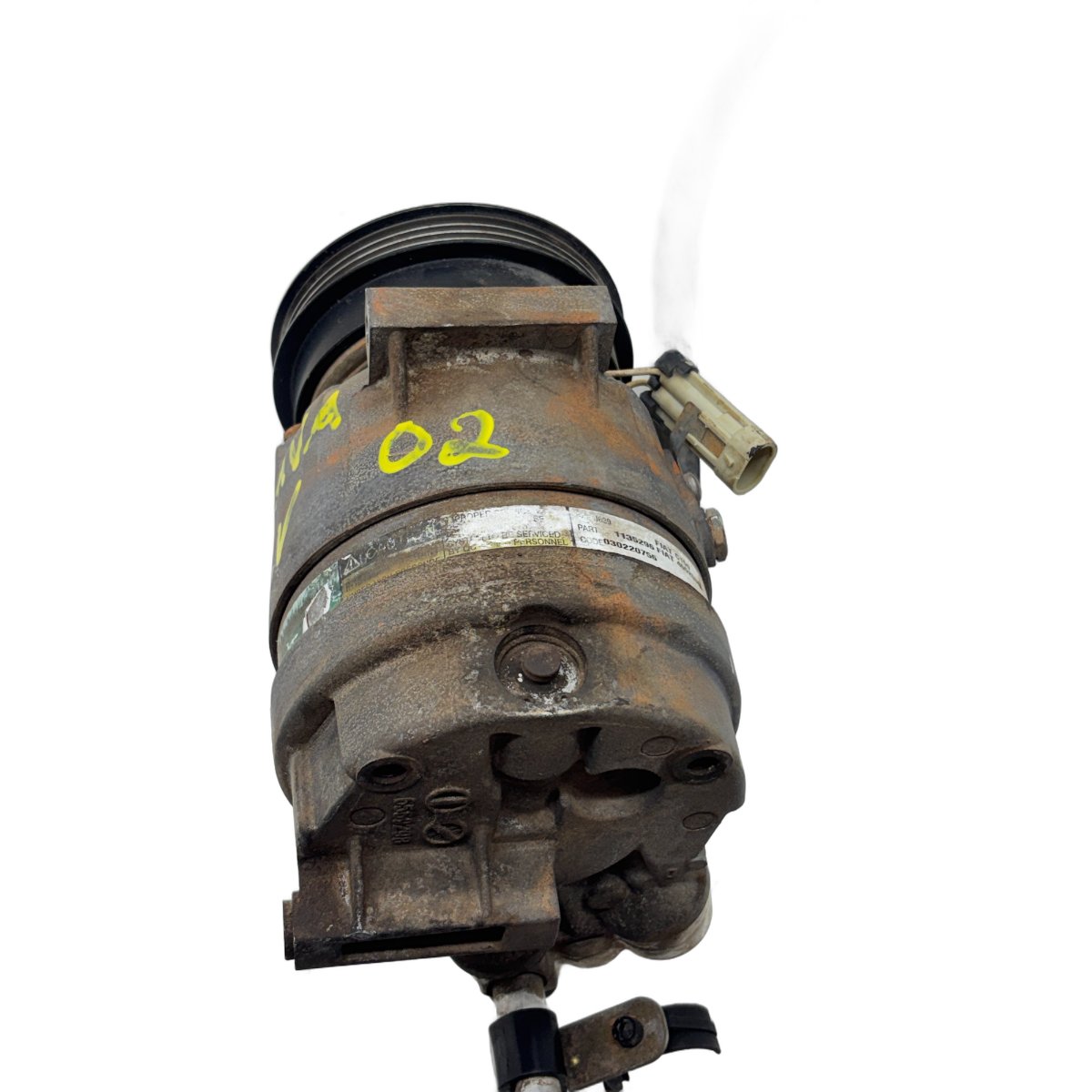 Compressor Ar Condicionado Fiat Brava Marea 1.6 2002 - Imagem 3