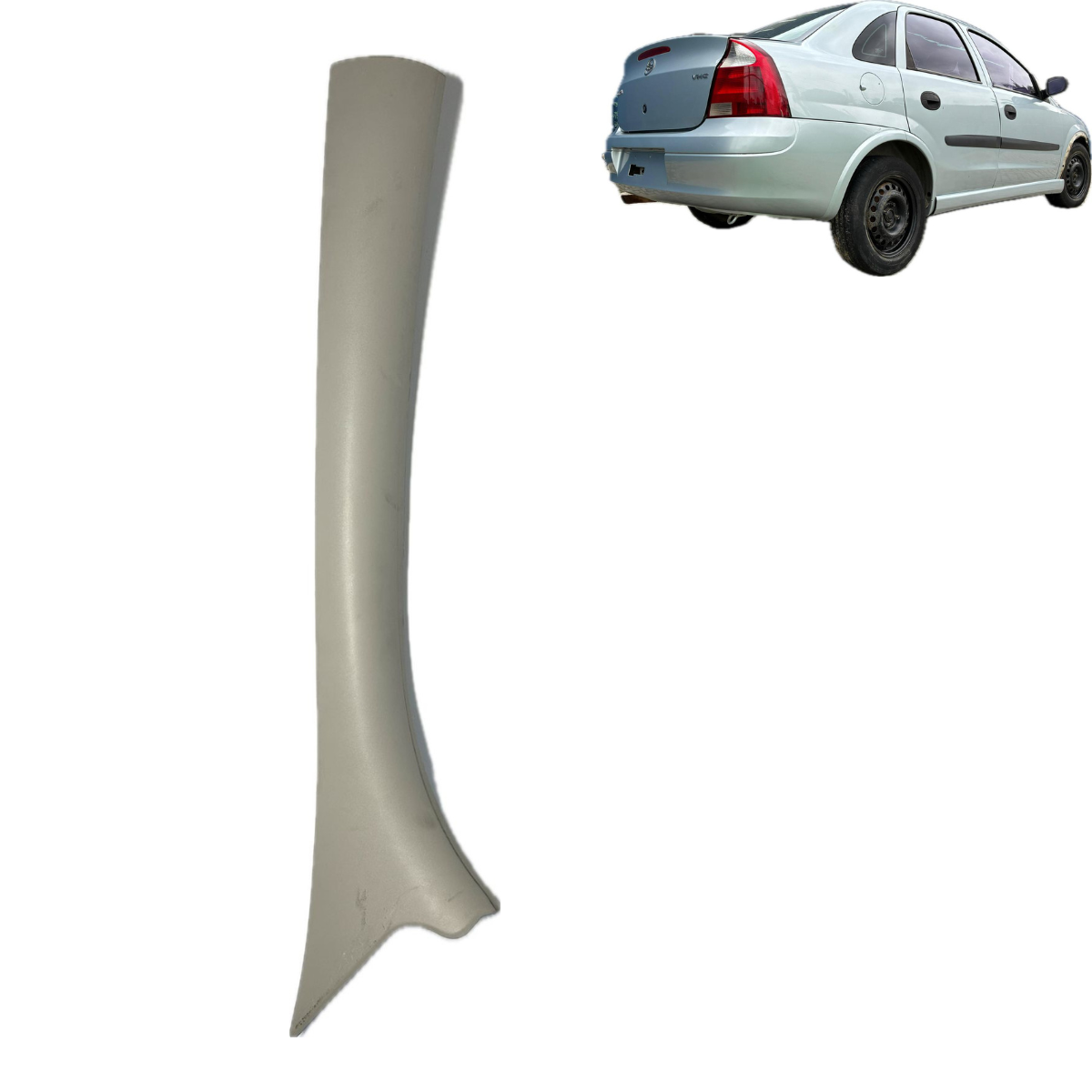 Moldura Coluna Parabrisa Lado Direito Corsa 09114790 - Imagem 1
