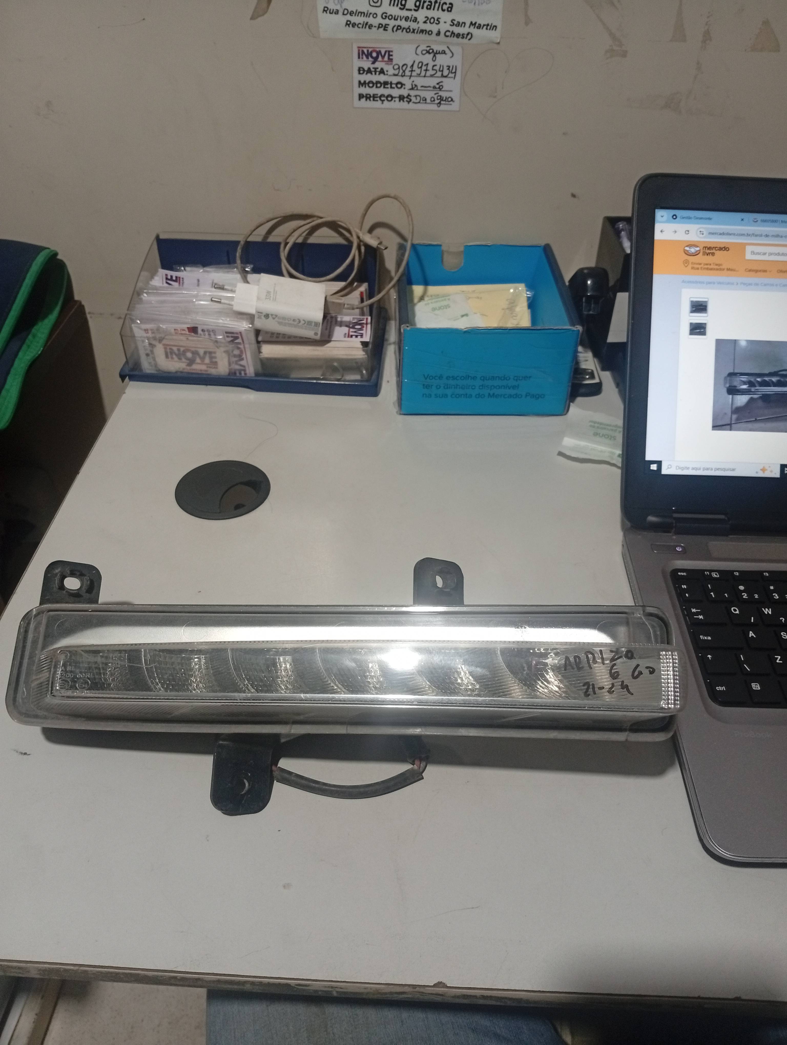 Farol de Milha Chery Arrizo 6 Direito