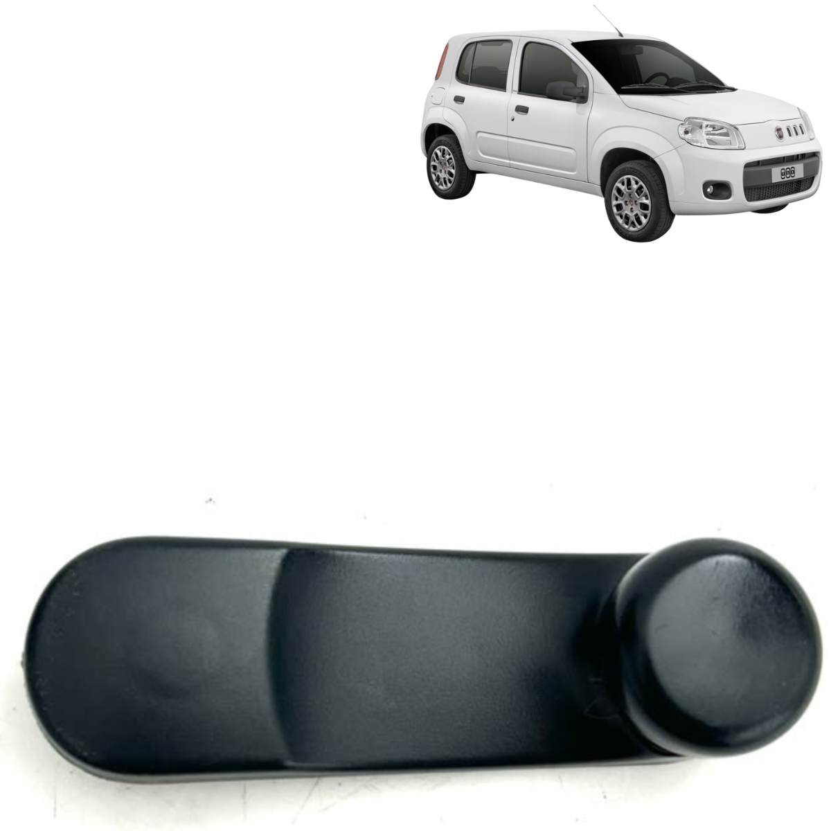 Manivela Do Vidro Trase Direi Fiat Uno 2011 A 2016 Original