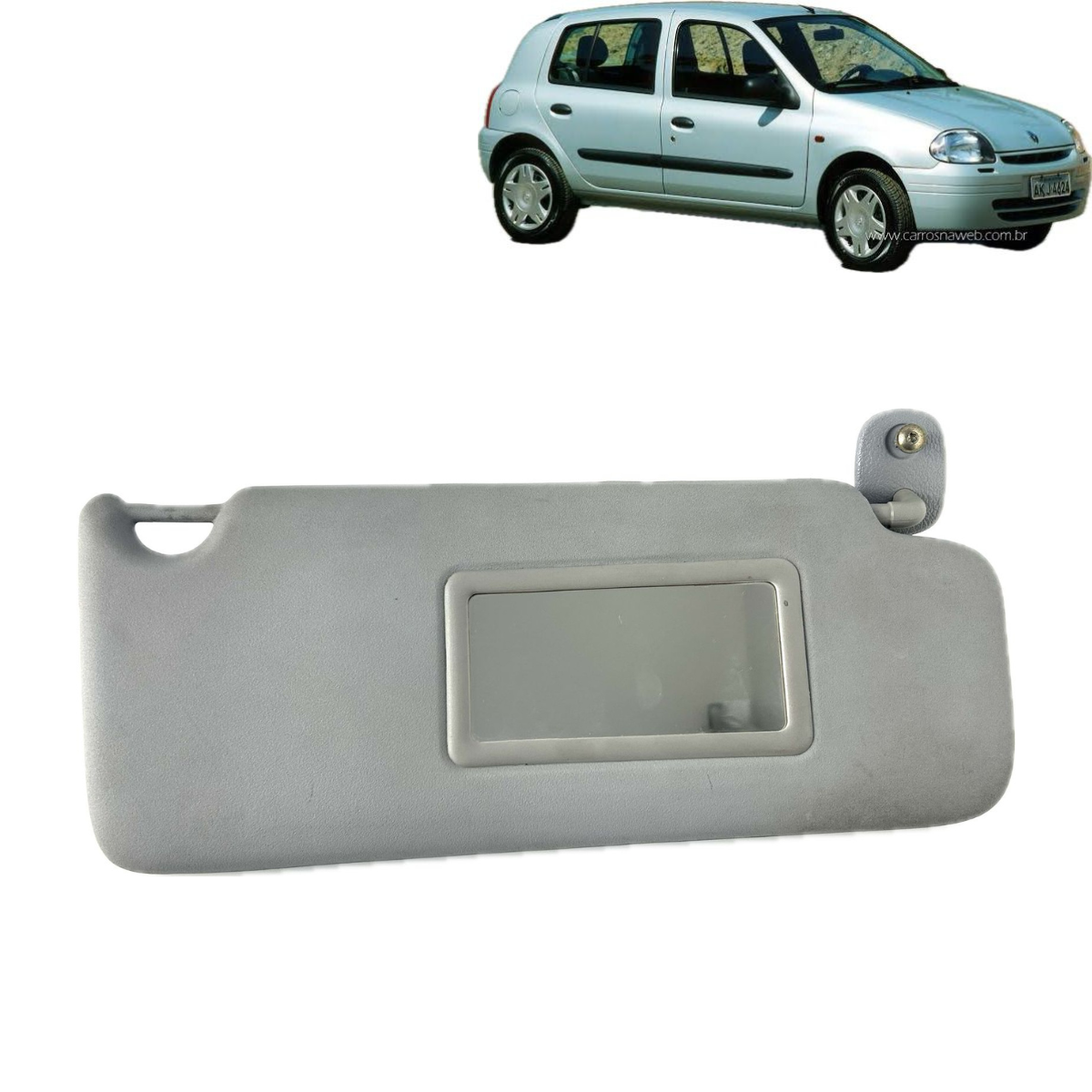 Quebra Sol Direito Renault Clio RN 1.0 16V 2002 2003 - Imagem 1