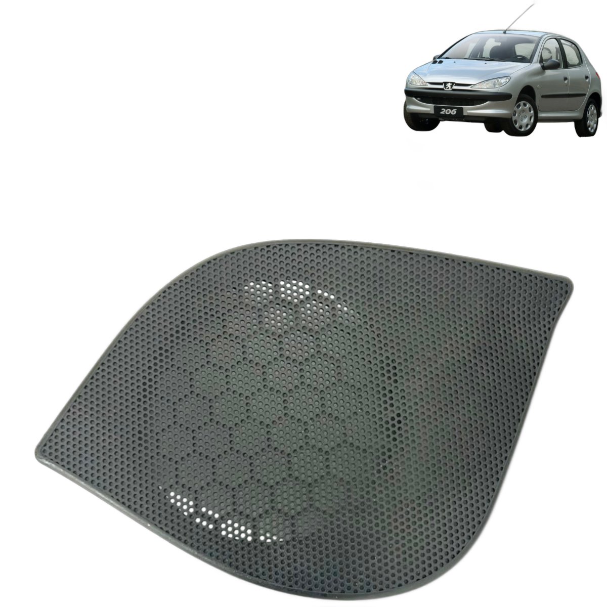 Tela Auto Falante Forro Porta Direito Peugeot 206 2008