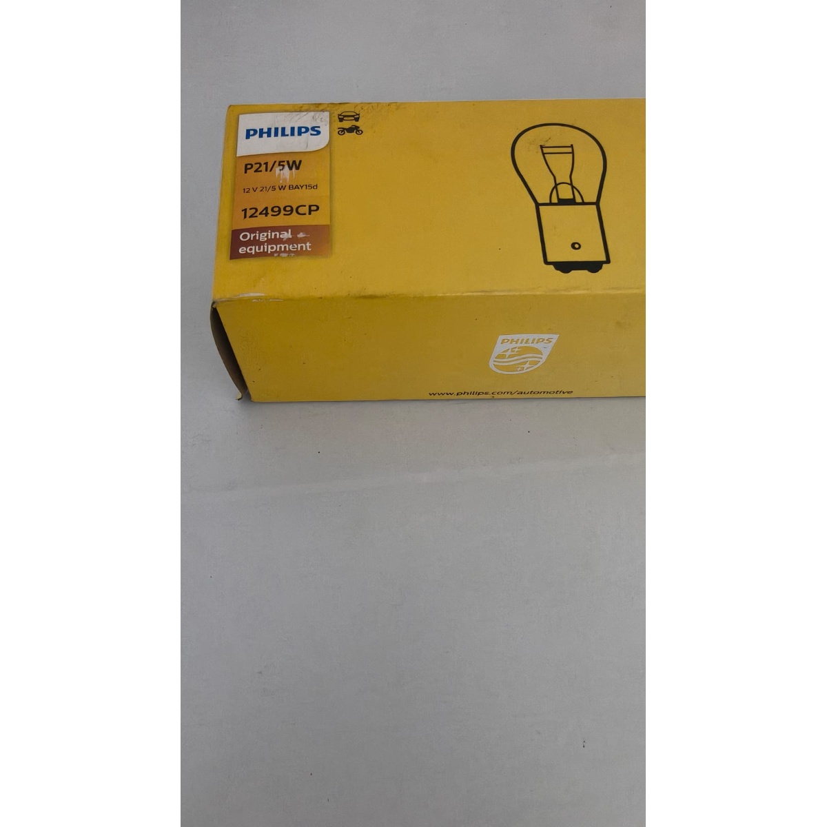 Lampada 02 polo 12v p21/5w Philips - Imagem 2