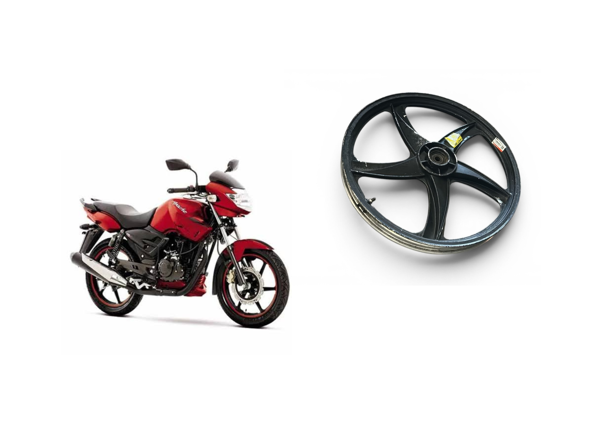 Roda Dianteira Dafra Apache 150 Usado